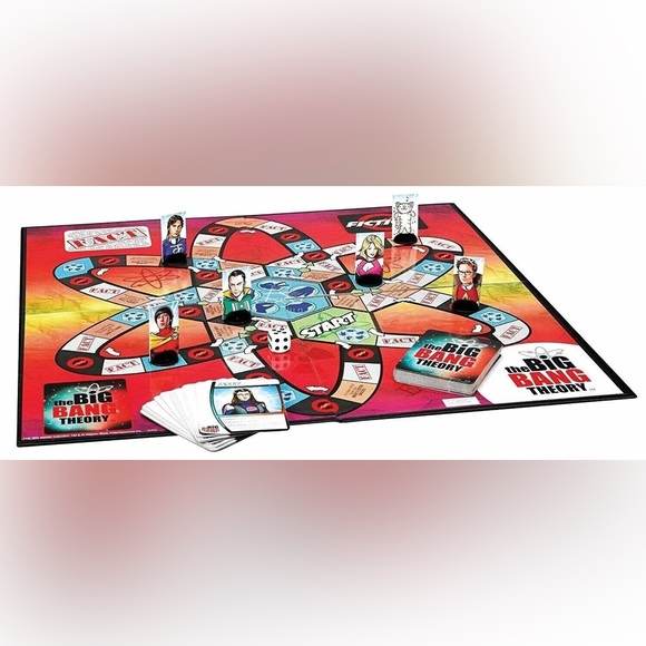 The Big Bang Theory Fact or Fiction Fan Edition Trivia Board Game - Picture 3 of 4